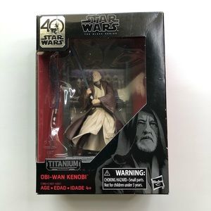 Star Wars Titanium Series Obi Wan Kenobi NWOT
